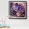 Flower Paint by Numbers Kit for Adults - Butterfly Orchid Paint by Number for Beginner DIY Adult Paint by Number Kits on Canvas,Oil Number Painting Kits for Home Decor 16x16inch